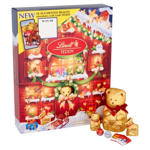 Lindt Teddy Augmented Reality Chocolate Advent Calendar