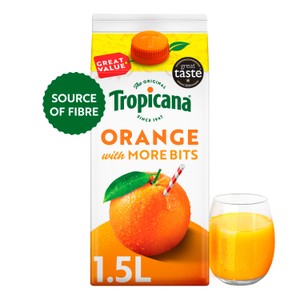 Tropicana Pure Orange Fruit Juice with Extra Juicy Bits