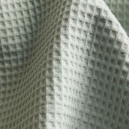 M&S Pure Cotton Waffle Bedding Set, King Size (5 ft), Green