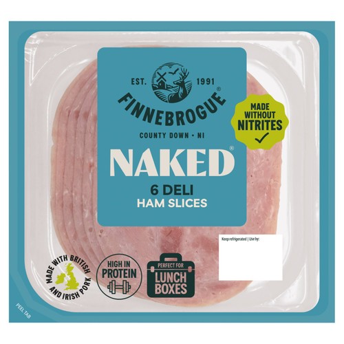 Finnebrogue Better Naked 5 Slices Deli Ham 
