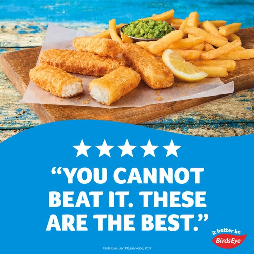 Birds Eye 26 MSC Battered Fish Fingers 
