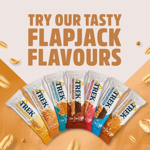 TREK Original Oat Protein Flapjacks Multipack