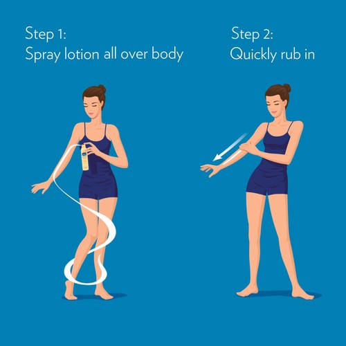 Vaseline Intensive Care Aloe Soothe Spray Moisturiser