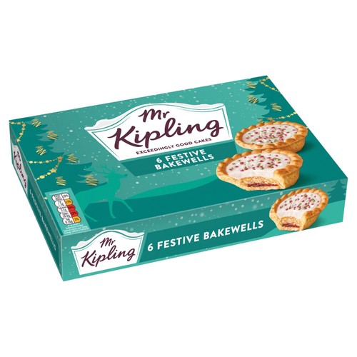 Mr Kipling Festive Bakewells