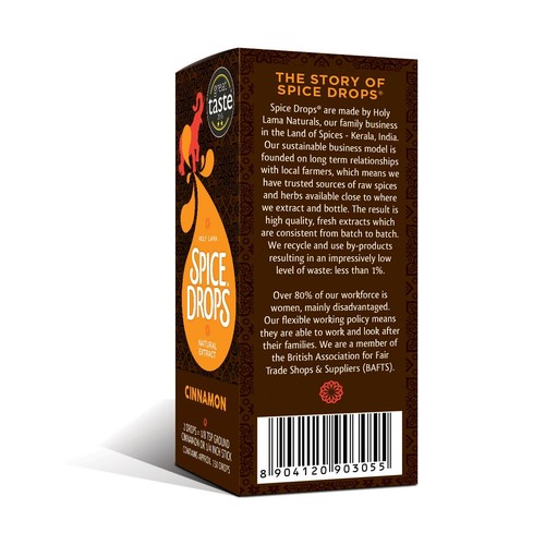 Spice Drops Concentrated Natural Cinnamon Extract