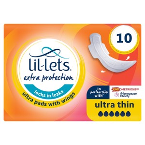 Lil-Lets Maternity 10 Maxi Pads with Wings