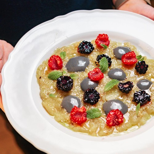 Med Cuisine Roasted Aubergine Puree
