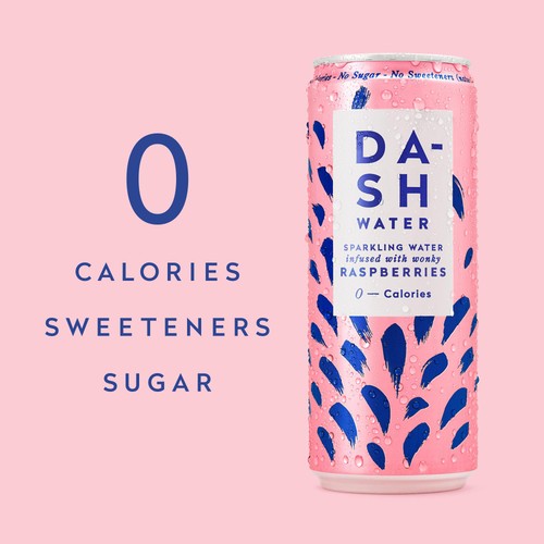 DASH Raspberry Infused Sparkling Water