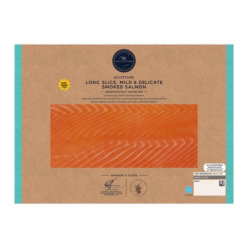 M&S Scottish Long Slice Smoked Salmon