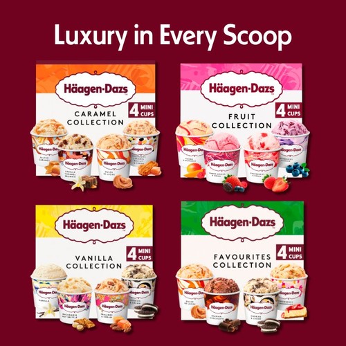 Haagen-Dazs Ice Cream Fruit Collection