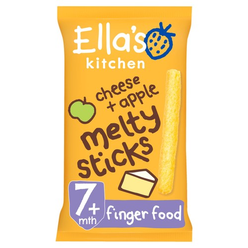Ella's Kitchen Cheese & Apple Organic Melty Sticks 7+ Months