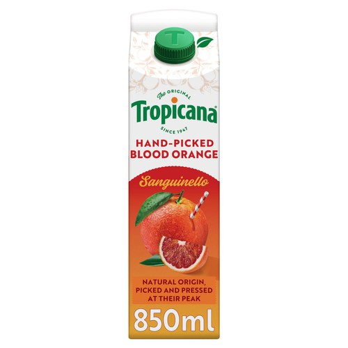 Tropicana Pure Sanguinello Blood Orange Fruit Juice