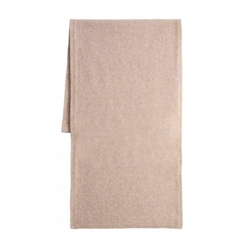 M&S Ribbed Knit Scarf, Oatmeal