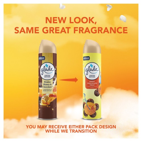 Glade Aerosol Air Freshener Sweet Chocolate Treat 300ml
