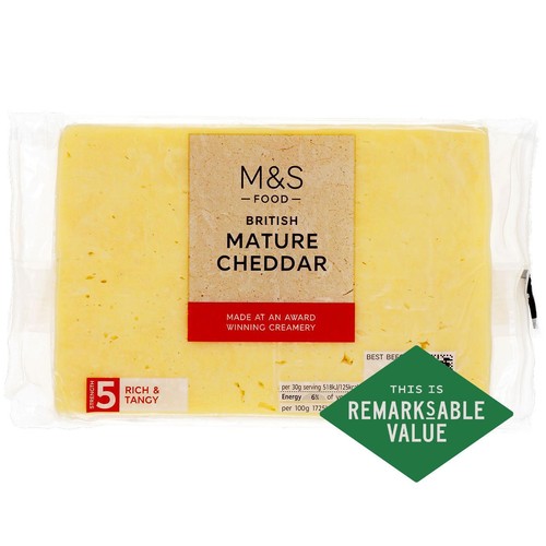 M&S British Mature Cheddar