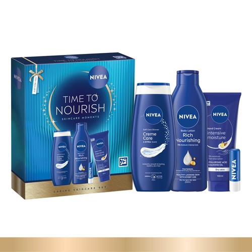 NIVEA Nourish Time Trio Gift Set