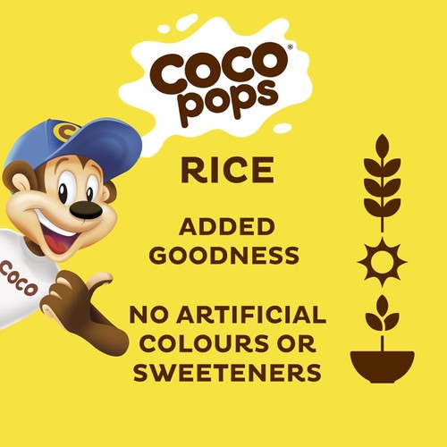 Kellogg's Coco Pops Chocolate Breakfast Cereal 