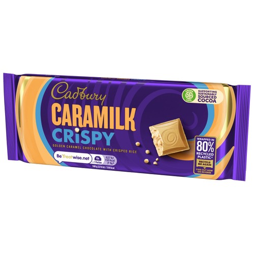 Cadbury Caramilk Crisp Chocolate Bar