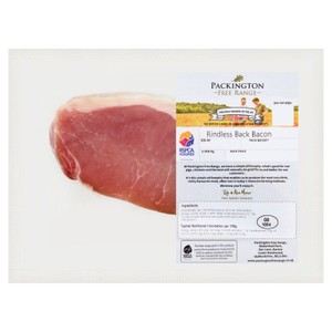 Packington Free Range Dry Cured Back Bacon
