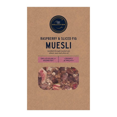M&S Collection Raspberry & Sliced Fig Muesli