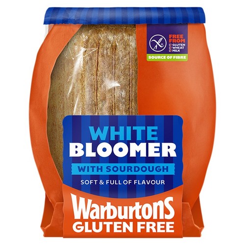 Warburtons Gluten Free Artisan White Bloomer With Sourdough