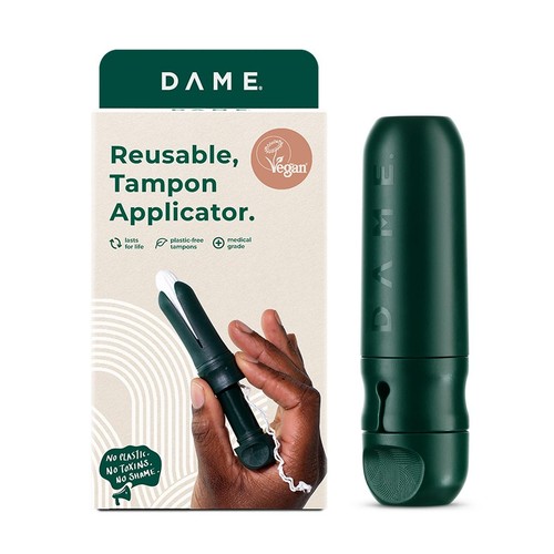 DAME Single Reusable Tampon Applicator