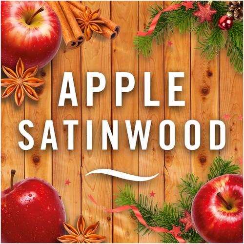 Febreze Apple Satinwood Air Freshener Bathroom Gel