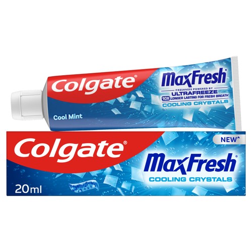Colgate Max Fresh Cooling Crystals Travel Size Toothpaste