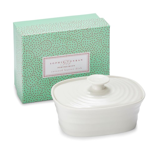 Sophie Conran White Porcelain Butter Dish