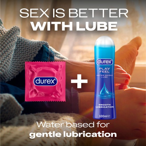 Durex Pleasure Me Condoms Ribbed & Dotted Regular Fit