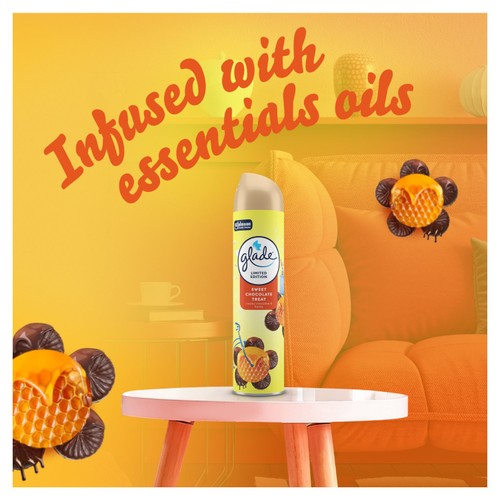 Glade Aerosol Air Freshener Sweet Chocolate Treat 300ml