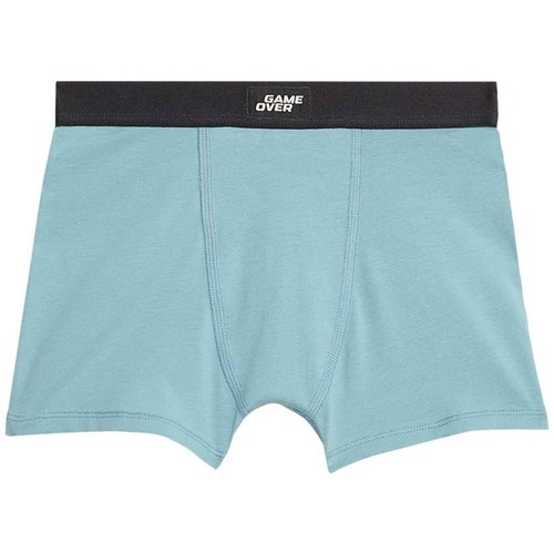 M&S Boys Cotton with Stretch Gamer Trunks, 5-6 Y, Multi