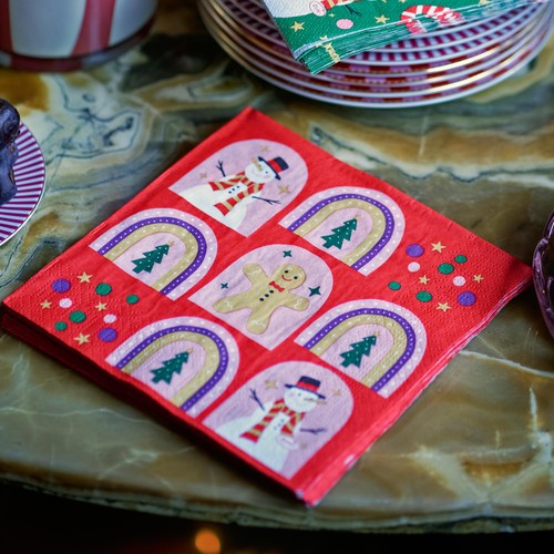 Candyman 3-ply Paper Napkins