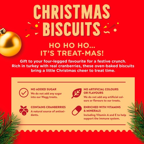 Wagg Christmas Biscuits Box