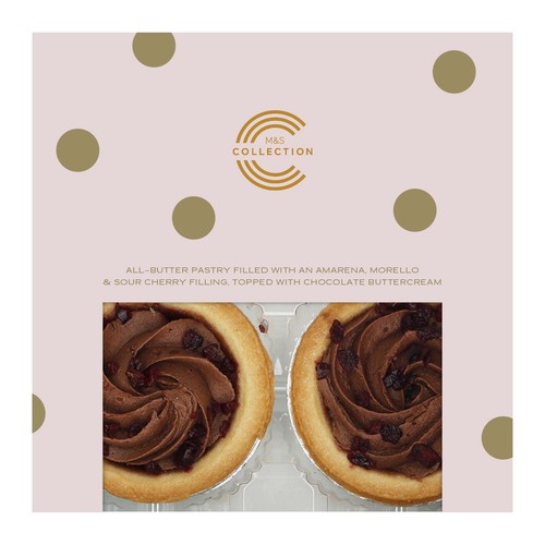 M&S Triple Cherry & Chocolate Pie