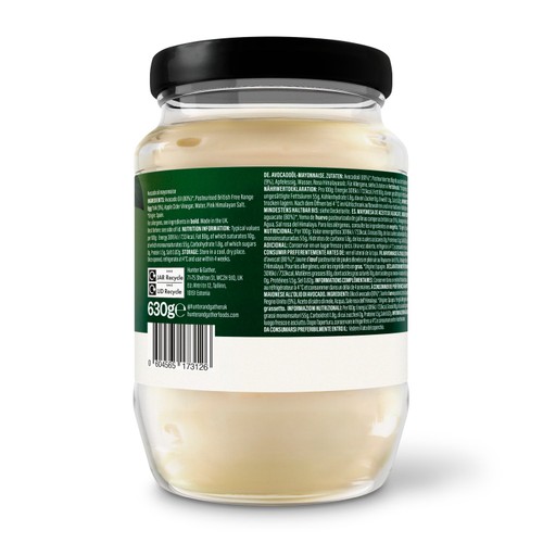 Hunter & Gather Avocado Oil Mayonnaise Classic Large