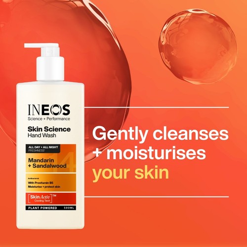 INEOS Skin Science Mandarin & Sandalwood Handwash