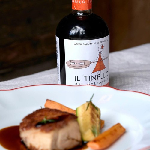Il Tinello Balsamic Vinegar of Modena IGP Orange Label Medium Acidity