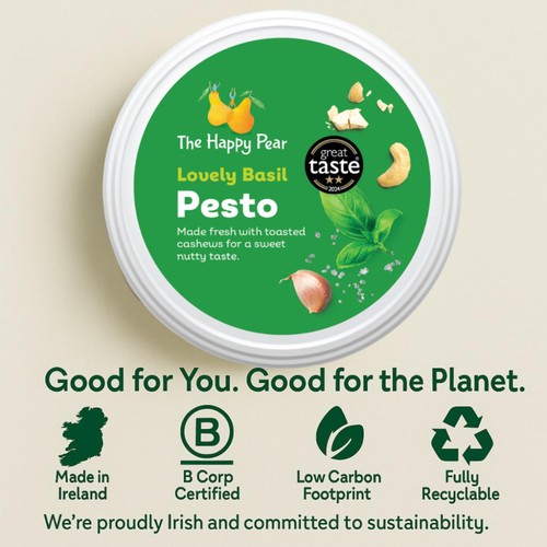 The Happy Pear Lovely Basil Pesto