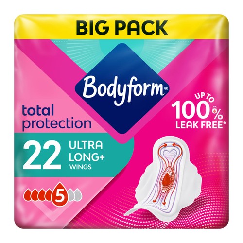 Bodyform Cour-V Ultra Long Sanitary Towels Wings
