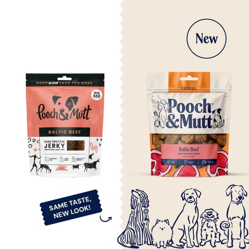 Pooch and Mutt High Protein Beef Jerky