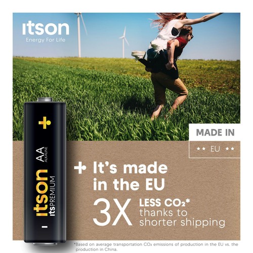 itson Itspremium 8 AA Alkaline Battery