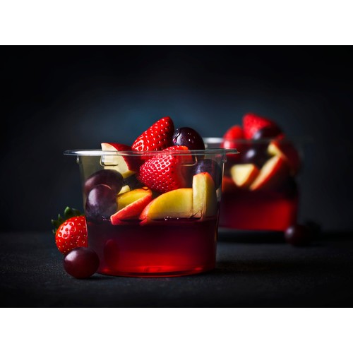 M&S strawberry, apple & berry jelly bottom