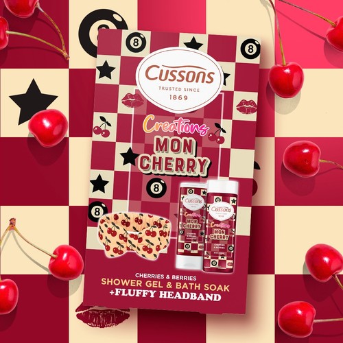 Cussons Creations Mon Cherry Headband Gift Set