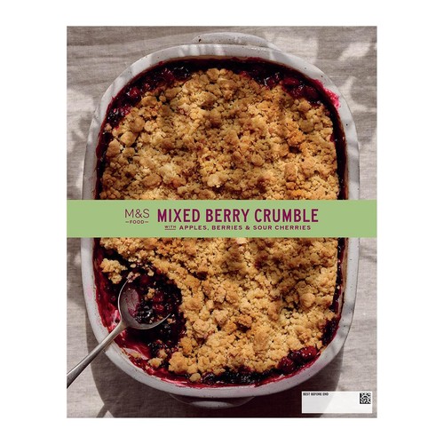 M&S Mixed Berry Crumble