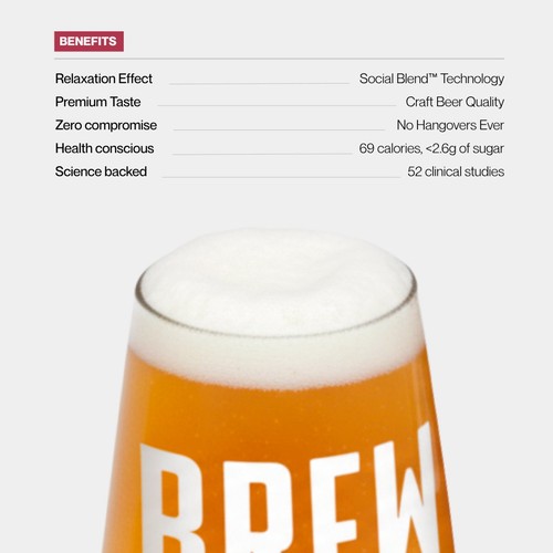 IMPOSSIBREW Alcohol Free Enhanced Hazy Pale