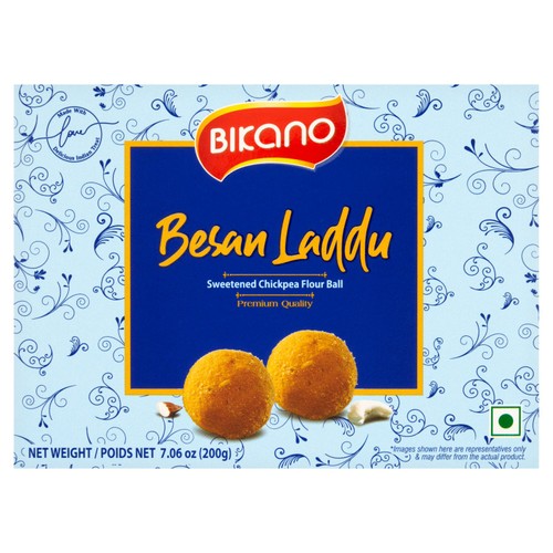 Bikano Besan Laddu Sweetened Chickpea Flour Ball
