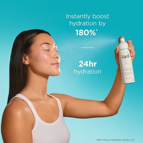 Curel Deep Moisture Spray for Dry, Sensitive Skin