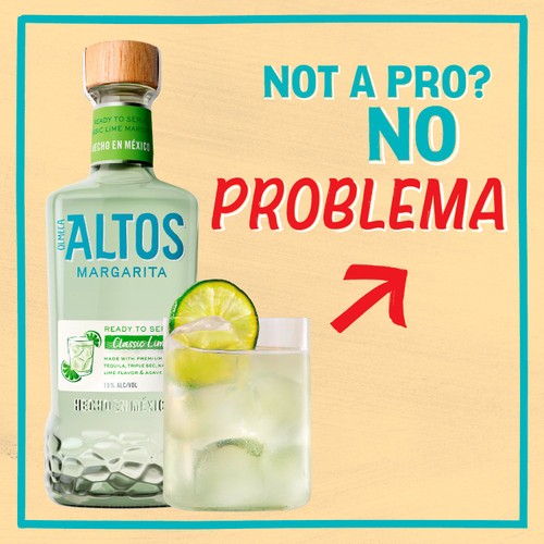 Olmeca Altos Tequila Ready to Serve Margarita