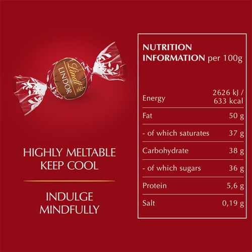 Lindt Lindor Double Chocolate Truffles Box